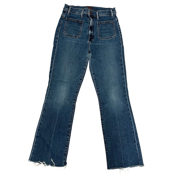 MOTHER Denim - MOTHER Blue Flare & Wide Leg Jeans